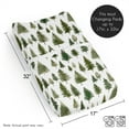 thumbnail image 6 of Sweet Jojo Designs Woodland Pine Tree Boy, Girl, Unisex/Gender Neutral Changing Pad Cover Sheet, 6 of 6