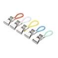 thumbnail image 2 of 5PCS Tea Towel Clips Cloth Hanging Metal Clips Hand Towel for Kitchen Bathroom Afternoon Tea Oven Mitt Kids Pet, 2 of 7