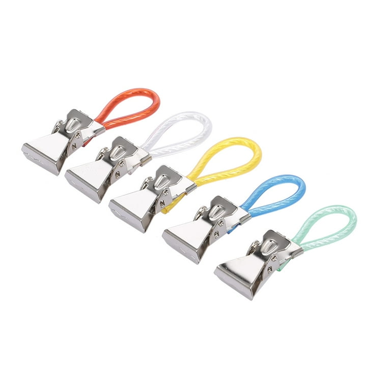 5PCS Tea Towel Clips Cloth Hanging Metal Clips Hand Towel for