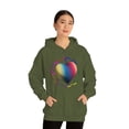 thumbnail image 4 of Coloreful Hearts Heavy Sweatshirt, 4 of 9