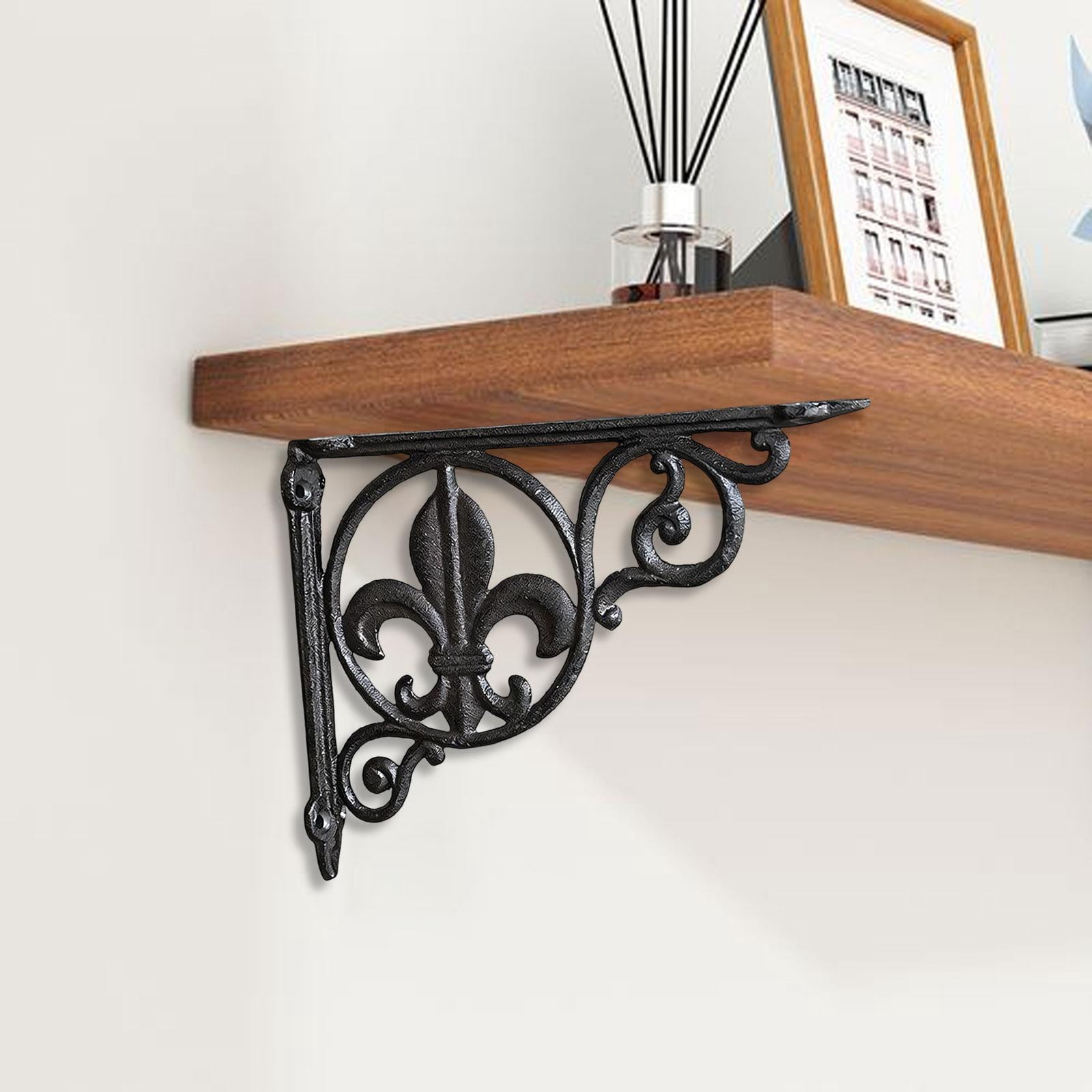 WLPZXP Decorative Shelf Bracket Hardware Sturdy Professional Practical Wall Mounted