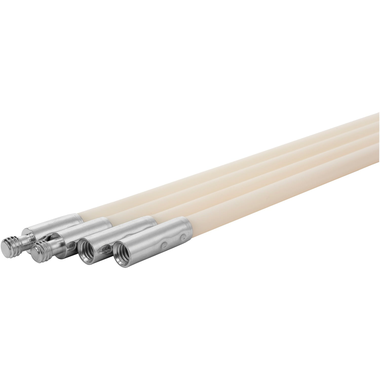 2 Pack Removes Lint /& Extends Up to 12/’ with 4 Flexible 3 Rods Gardus RLE202 LintEater Rotary Dryer Vent Cleaning System