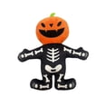 thumbnail image 2 of YujiCraft Halloween Pumpkin Head Plush Toy with Sound, Spooky Talking Jack-o-Lantern for Halloween Party Decor,A, 2 of 6
