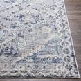 thumbnail image 4 of Mark&Day Area Rugs, 8x10 Allen Traditional Navy Area Rug, Blue White Grey Carpet for Living Room, Bedroom or Kitchen (7'10" x 10'), 4 of 7
