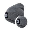 thumbnail image 3 of pitrice Tuque à DEL Éclairage Clignotant Mains Libres Lampe de Poche Phare Tuque Unisexe Bonnet Tricoté d'Hiver, 3 of 9