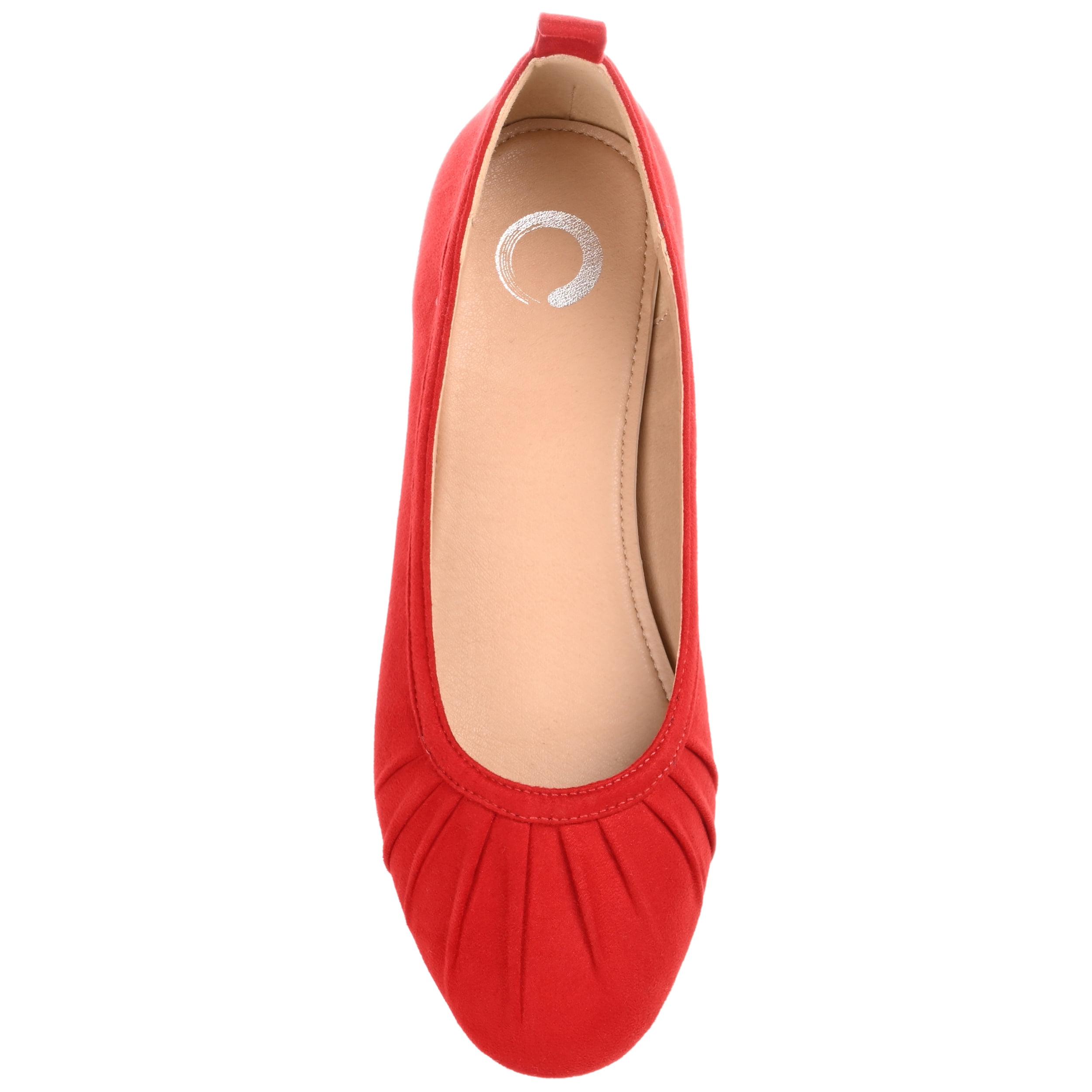 Journee Womens Tannya Slip On Round Toe Ballet Dress Flats