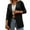 Black, variant on Fymall Women's Fall Long-sleeve Office Blazer Jacket Suit Casual Business Work