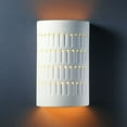 thumbnail image 2 of Justice Design Group Cer-2285W Ambiance 10" Tall Outdoor Wall Sconce - Beige, 2 of 7