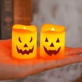 thumbnail image 7 of Halloween LED Night Light Pumpkin Party Candle Light for Home Indoor Outdoor Festive Decoration Scary Atmosphere Prop Light Projector Space Night Light Projector Sensory Lights, 7 of 7