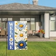 thumbnail image 3 of Amhnf Welcome Daisy Flower Garden Flag For Home Outdoor Garden Yard Decor 12x18 inch, 3 of 5