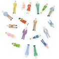 thumbnail image 2 of 100pcs 1:50 Standing People Figure Diorama, Model Train Park, Architecture Projects -, 2 of 10