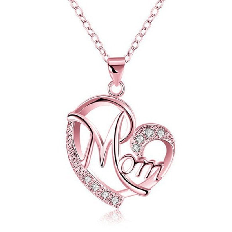 heart mum necklace