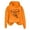 Orange, variant on Bovemsi Sweatshirt for Women Fleece Hoodie With Pocket Lightweight/ Pullover Long Sleeve Adjustable Casual Daily Wear Outdoor/Indoo Comfort Hoodie