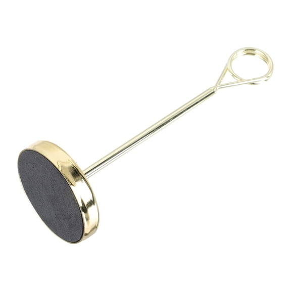 LEORX 1Pc Stainless Steel Menu Cards Holder Golden for Hotel Use with Stable Round Base