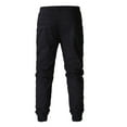 thumbnail image 7 of Ierhent Business Casual Mens Pants Men's -Fit Casual Stretch Chino Pant(Black,M), 7 of 7