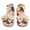 Off-White, variant on CHICVOMEY Women's Block Heel Dress Sandals Comfortable Open Toe Ankle Strap Low Chunky Heels with Bow Knot for Special Occasions Party Wedding&Daily Wear