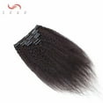 thumbnail image 4 of SEGO Kinky Curly Clip in Real Human Hair Extensions Double Weft Remy Full Head Thick Hair Extensions for Women, 4 of 9