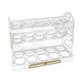 thumbnail image 2 of Amzcrzy Storage and Organization Storage Tray Flip Box 3-Layer Household Refrigerator Storage Box Household Kitchen Storage Tray Home Storage Organization and Storage Storage Container, 2 of 7