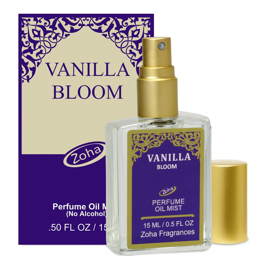 Vanilla Bloom Perfume Oil Mist (no alcohol spray) Essential Oils and
