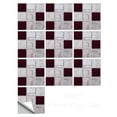 thumbnail image 2 of Cqxid Wall stickers Under $5 1Set 10pc Self Adhesive Tile 3D Sticker Kitchen Bathroom Wall Sticker Decoration, 2 of 5