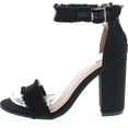 thumbnail image 2 of Chase & Chloe Maise-1 Women's Heeled Sandal with Trimmed Design and Ankle Strap Closure, 2 of 6