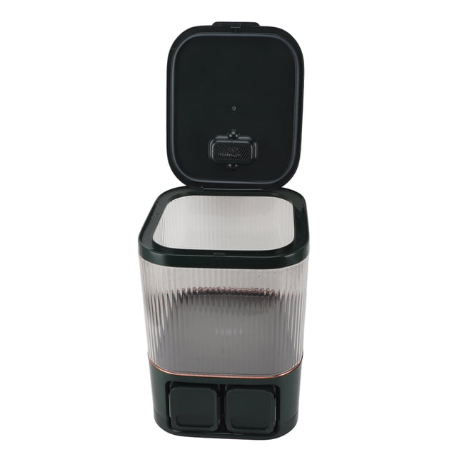 Contenedor De Almacenamiento De Arroz De Plástico Duradero, Fácil De Usar, Sellado Hermético De Gran Capacidad Para Cocina Casera
