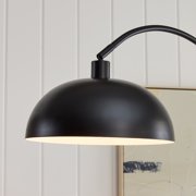 Better Homes & Gardens Black Finish Arch Dome Floor Lamp