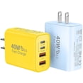 thumbnail image 1 of Bloque de carga rápida USB C Vilive 40 W 4 puertos tipo C Samsung, 1 of 6