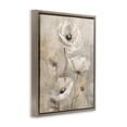 thumbnail image 4 of Stupell Industries Natural Beige Poppies Plants & Flowers Painting Brown Floater Framed Canvas Art Print Wall Art, 25 x 31, 4 of 10