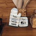 thumbnail image 3 of Camping Gifts Oven Mitts and Pot Holders Sets, Happy Camper Gifts Rv Kitchen Accessories Sets, Camping Themed Home is Where We Park It Heat Resistant Oven Glove Potholders for Kitchen Cooking, 3 of 6