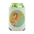 thumbnail image 1 of Wonder Woman Golden Lasso Can Cooler - Drink Sleeve Hugger Collapsible Insulator - Beverage Insulated Holder, 1 of 4
