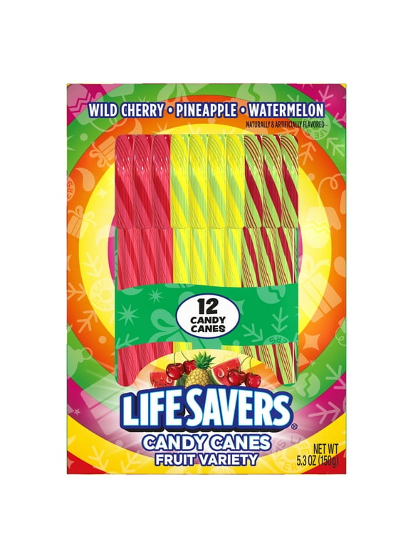 Candy Canes in Christmas Candy