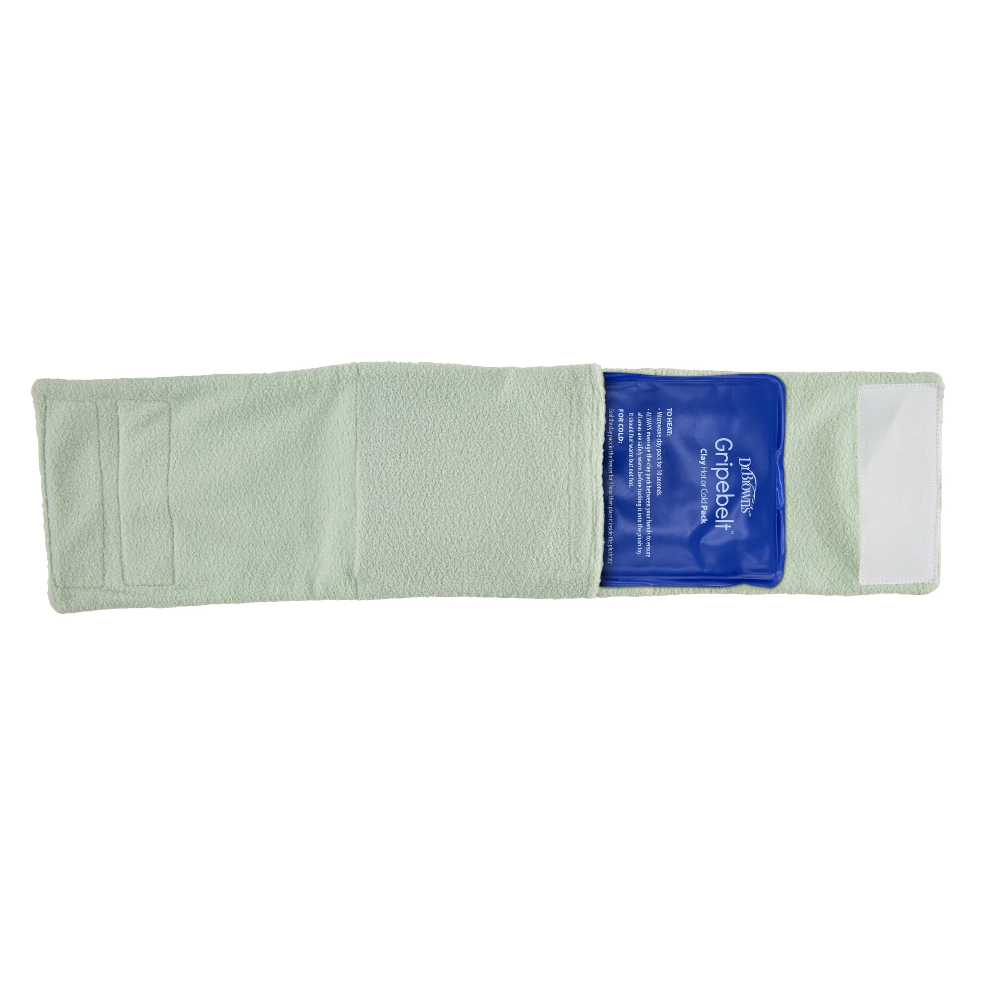 Dr. Brown's Infant Gripebelt Heated Belly Band, Soothe Baby's Tummy, Gentle Warmth & Compression, Panda
