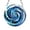 Blue, variant on Stained Glass Window Hanging - Colorful Beach Shells Conch Sun Catcher for Door Home Decor Ocean Suncatcher Christmas Birthday Sea Lover Gifts Green