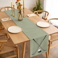 thumbnail image 3 of Golf Ball Club Table Runner - 70 Inch Long, Kitchen Dining Table Runner Dresser Scarves, Sports Abstract Vintage Green Farmhouse Decor for Coffee Tables Wedding Party Banquet, 3 of 8