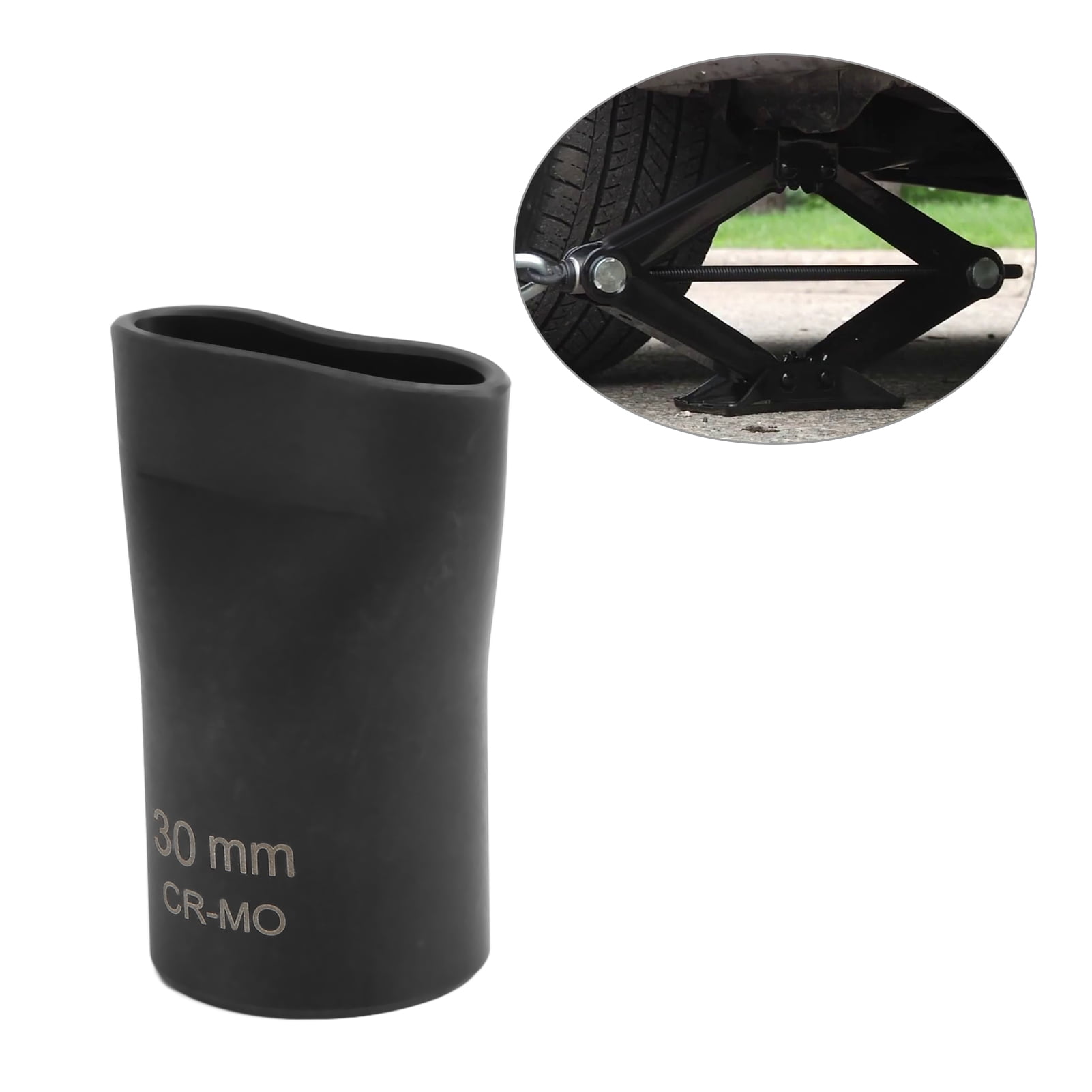 Scissor Jack Drive, Sturdy Metal Wearproof Scissor Jack Drill Adapter