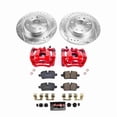 thumbnail image 2 of PowerStop Rear Z23 Evolution Sport Brake Pad and Rotor Kit with Red Powder Coated Calipers Fits: CHEVROLET GMC Select Models KC8676, 2 of 4