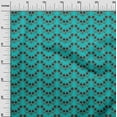 thumbnail image 2 of oneOone Tissu en Coton et Soie Imprimé Floral Bloc Tissu BTY 42 Pouces de Large, 2 of 4