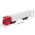 thumbnail image 3 of MOVTOTOP Camion Conteneur en Alliage Rouge Jouet pour Enfants Modèle de Simulation Mini Durable Idéal pour Jouer 1 Pce, 3 of 8