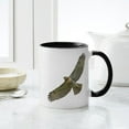 thumbnail image 4 of CafePress - Soaring Red Tail Hawk Mug - 11 oz Ceramic Mug - Novelty Coffee Tea Cup, 4 of 4