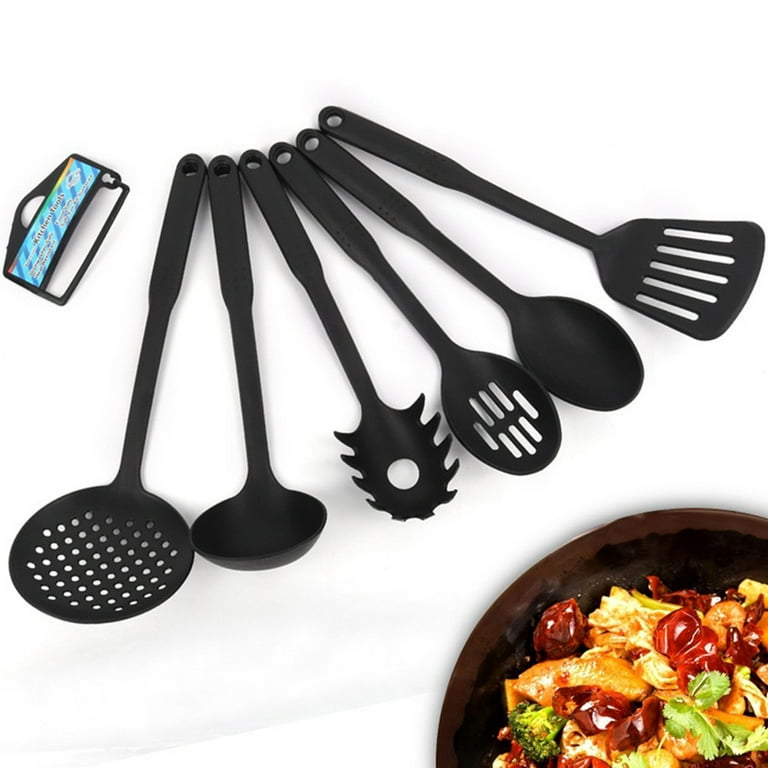 Silicone Cooking Utensils | Wooden Handle, Non-Stick Cookware Heat  Resistant Kitchen Utensil Spatula…See more Silicone Cooking Utensils |  Wooden
