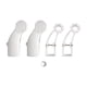 thumbnail image 3 of Accesorios de Soportes DYNWAVEMX para toldos de aleación de aluminio blanco para tubos cuadrados de 40mm, 3 of 8