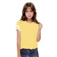 thumbnail image 5 of Kovlvoll Summer Clothes for Toddler Baby Boys Girls Short Sleeve T-Shirt Loose Casual Round Neck Tees Top, 5 of 6