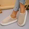 thumbnail image 5 of Womens Slippers Fluffy Slippers Cozy Lined Slippers For And Winter Warm Indoor Outdoor Soft Comfortable On Shoes, 5 of 9