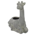 thumbnail image 3 of Northlight Jardinière Extérieure Grise 16 Pouces Girafe avec Siège, 3 of 6
