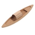 thumbnail image 1 of Wooden Boat Decoration Boat Model Natural Wooden Boat Craft Small Boat Model, 1 of 7