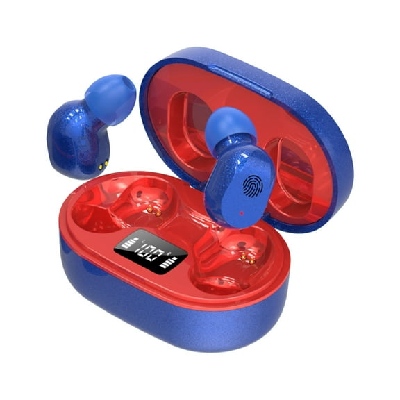 Wireless Bluetooth Headset Large Screen Digital Display Bluetooth Car Call Music Headset, Bluetooth Headset