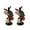 Brown, variant on NABYTOK Pack 2 Mug Tree 6 Hooks Rubberwood 13.5"x7"x7", Strudy & Thick Base, Tree Wooden for Kitchen Tools, Pantry, Ornaments, Countertop, Table Organizer