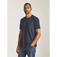 thumbnail image 4 of Chaps Men's and Big Men's Seacoast Wash Slub Pocket T-Shirt, Sizes S-3XL, 4 of 7