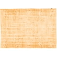 thumbnail image 1 of Ahgly Company Indoor Rectangle Abstract Orange Contemporary Area Rugs, 4' x 6', 1 of 1